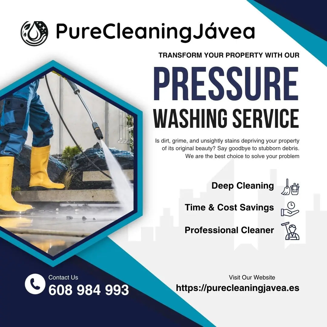 Limpieza con Hidrolimpiadora / Pressure Washing
